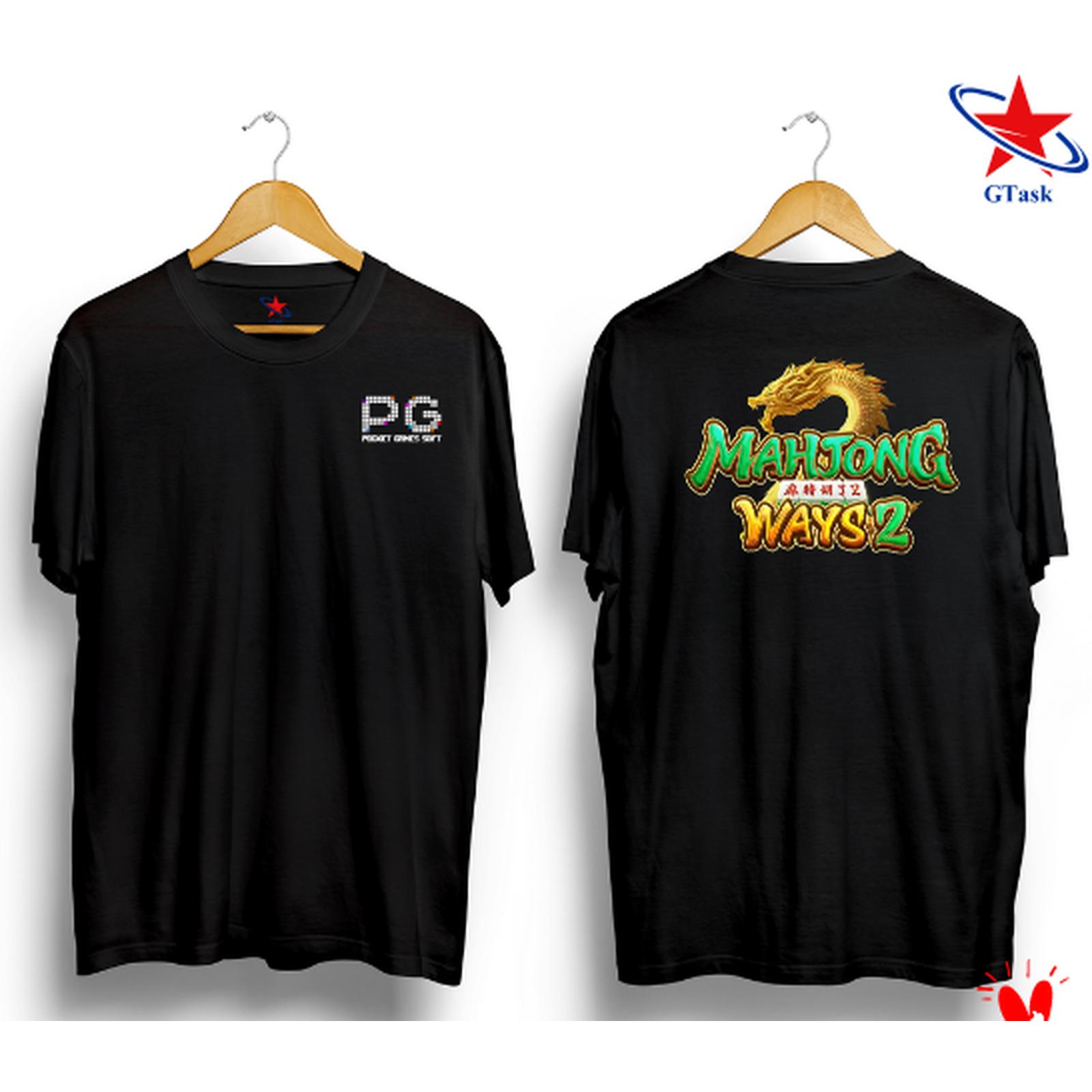 Mahjong T-Shirt Hitam